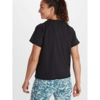 Marmot Women's Windridge UPF 50 Short-Sleeve T-Shirt in Black