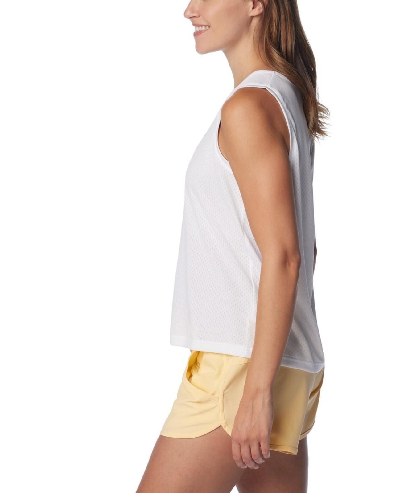 Columbia Women's Bogata Bay Sleeveless Tank Top - White