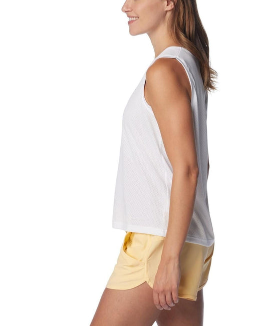 Columbia Women's Bogata Bay Sleeveless Tank Top - White