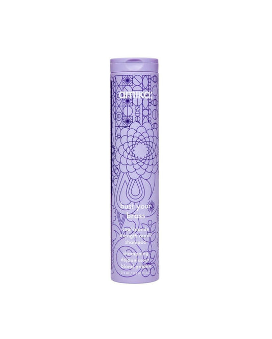 Amika Bust Your Brass - Cool Blond Strength Repair Shampoo - 8.5oz
