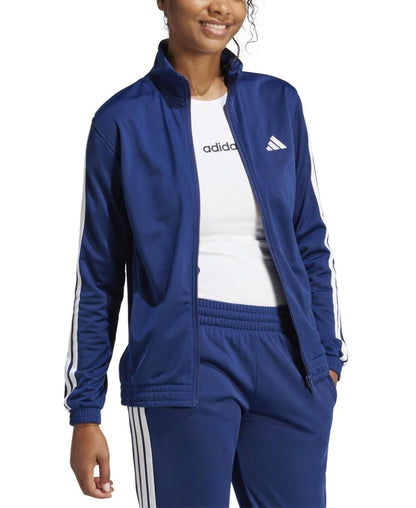 Adidas Tricot 3-Stripes Track Top - Blue - XL