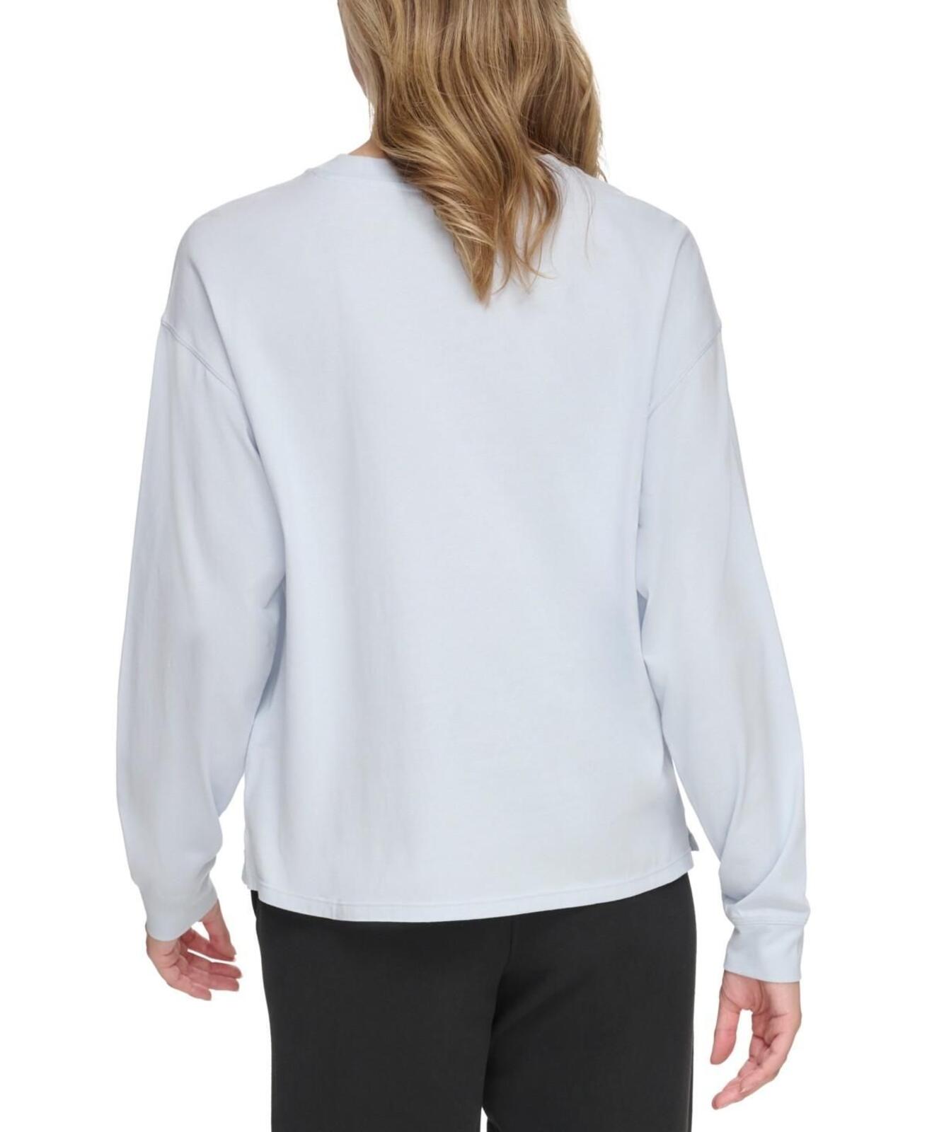 Calvin Klein Performance Women's Long-Sleeve Crewneck T-Shirt - Spray