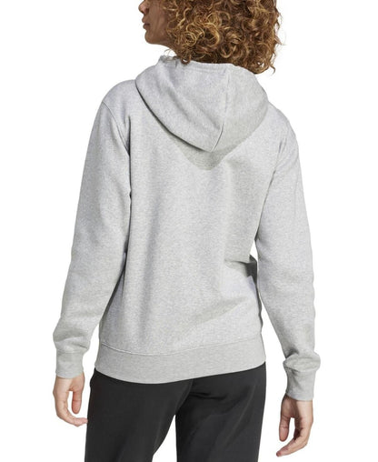Adidas Essentials Feel Cozy Sportswear Hoodie - Medium - Heather Gray