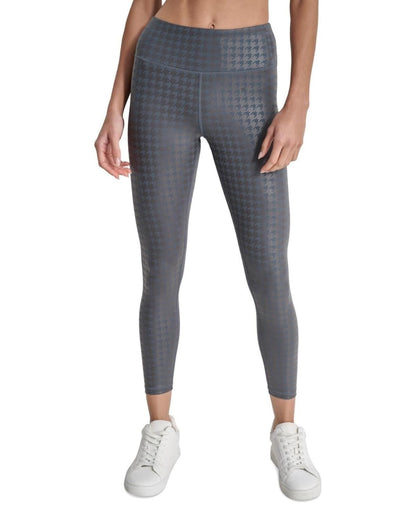 Dkny Sport Women's High-Rise 7/8 Workout Leggings - Turbulence