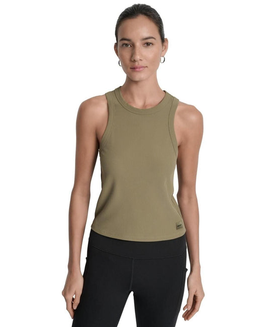 DKNY Sport Tank Top, Olive Green - M