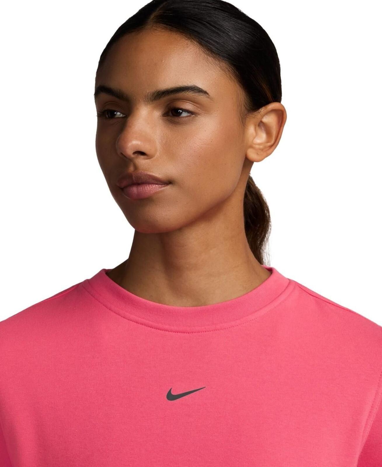 Nike Women's Dri-FIT Crew Neck French Terry Sweatshirt