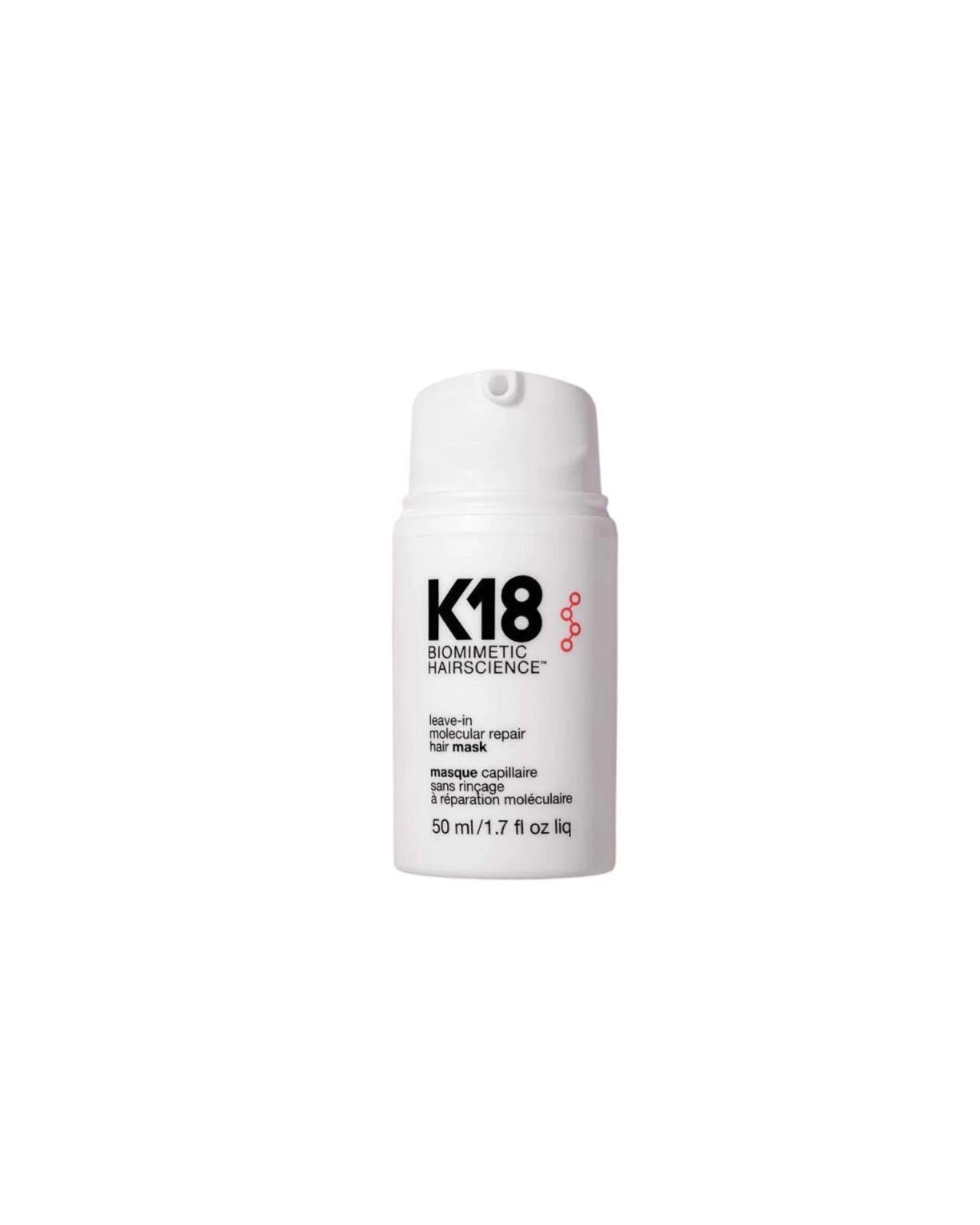K18 Leave-In Molecular Repair Hair Mask MEDIUM SIZE - 1.7oz