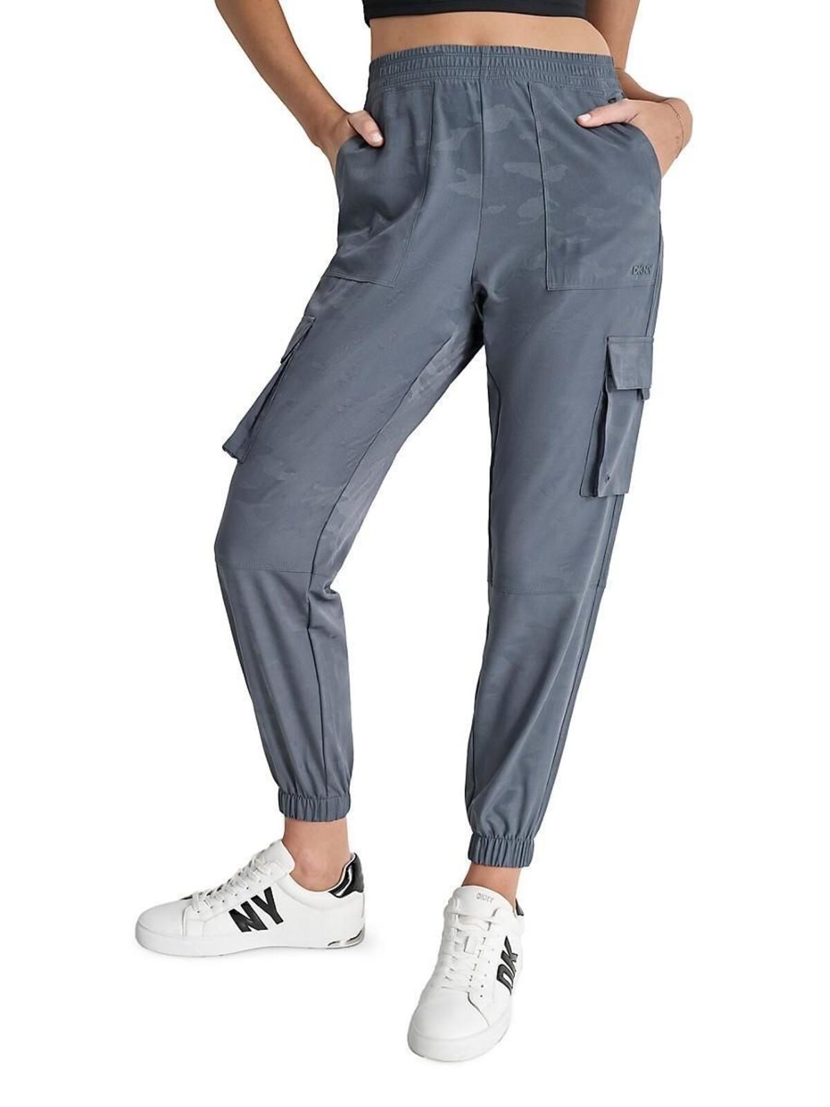 Dkny Women's Camo Print Joggers - Turbulence - Size L