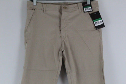 GALAXY by HARVIC - Men's Pants Stretch Twill Size 30W X 30L - Khaki