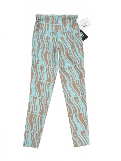 Ideology Wavy Geo Printed High Rise Crop - XS