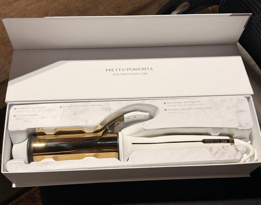 Kristin Ess Titanium Curling Iron for Big Blowout Waves - 2": Electric, 4 Heat Settings, Maximum Temperature 425°F