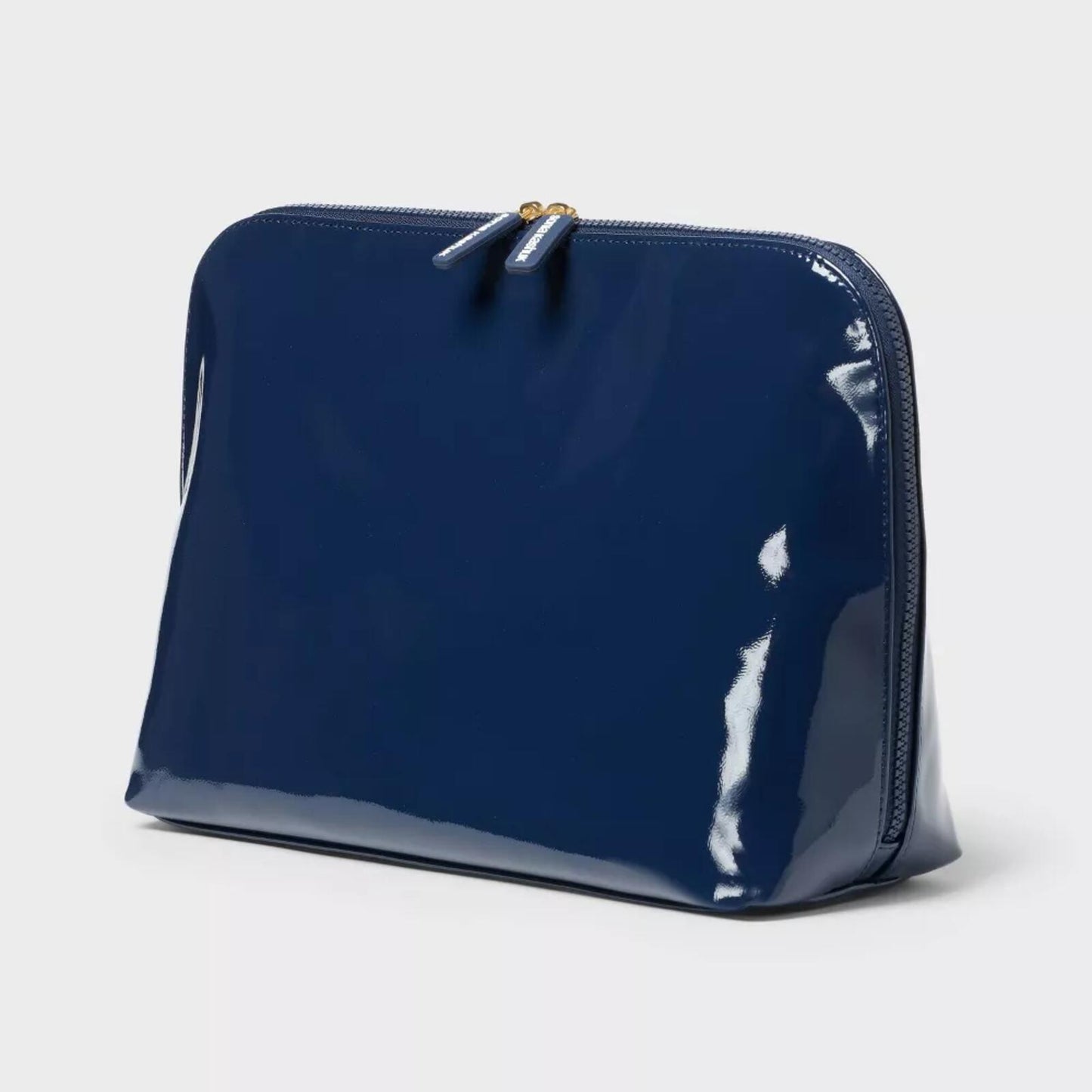 Sonia Kashuk™ Fold-Open Dome Makeup Bag - Navy PatenT