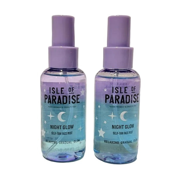 2 Pack - Isle of Paradise Night Glow Self Tan Face Mist 100ml